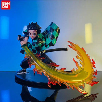 Hot Demon Slayer Anime Figure Tanjirou Agatsuma Zenitsu Kyoujurou Anime Model  Action Figure PVC collection Toy for Kids Gift - Slobuy
