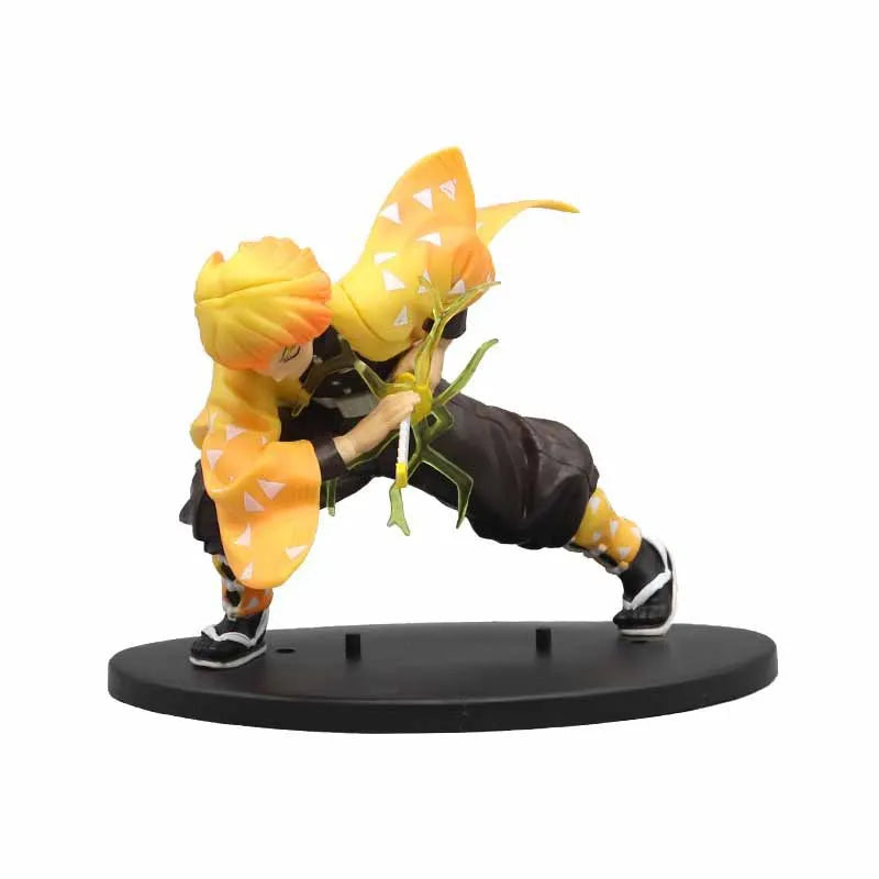 Hot Demon Slayer Anime Figure Tanjirou Agatsuma Zenitsu Kyoujurou Anime Model  Action Figure PVC collection Toy for Kids Gift - Slobuy