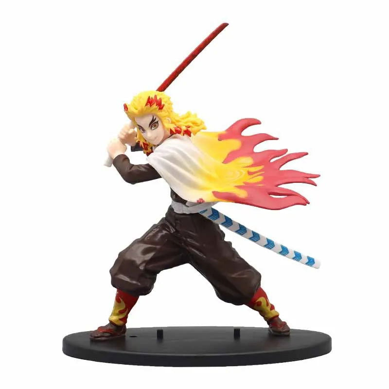 Hot Demon Slayer Anime Figure Tanjirou Agatsuma Zenitsu Kyoujurou Anime Model  Action Figure PVC collection Toy for Kids Gift - Slobuy