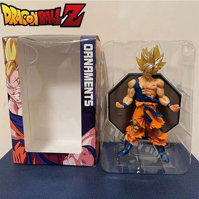 Hot Dragon Ball  Son Goku Super Saiyan Anime Figure 16cm Goku DBZ Action Figure Model Gifts Collectible Figurines for Kids - Slobuy