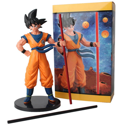 Hot Dragon Ball Son Goku Super Saiyan Anime Figure 22cm Goku DBZ Action Figure Model Gifts Collectible Figurines for Kids - Slobuy