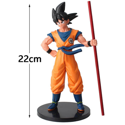 Hot Dragon Ball Son Goku Super Saiyan Anime Figure 22cm Goku DBZ Action Figure Model Gifts Collectible Figurines for Kids - Slobuy
