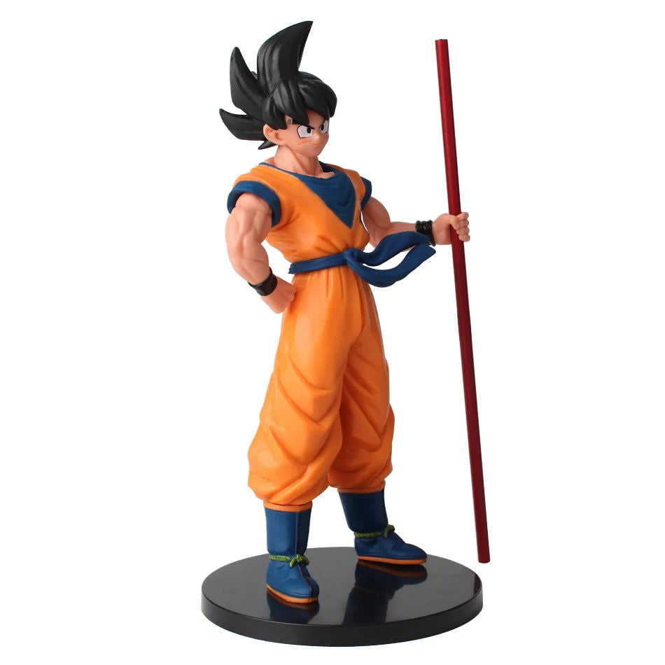 Hot Dragon Ball Son Goku Super Saiyan Anime Figure 22cm Goku DBZ Action Figure Model Gifts Collectible Figurines for Kids - Slobuy