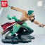 Hot One Piece 10cm Anime Figure GK Roronoa Zoro Three-blade Sa-maximum Manga Anime Statue Action Figure Collection Model Kid Toy - Slobuy