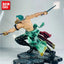 Hot One Piece 10cm Anime Figure GK Roronoa Zoro Three-blade Sa-maximum Manga Anime Statue Action Figure Collection Model Kid Toy - Slobuy