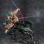 Hot One Piece 10cm Anime Figure GK Roronoa Zoro Three-blade Sa-maximum Manga Anime Statue Action Figure Collection Model Kid Toy - Slobuy