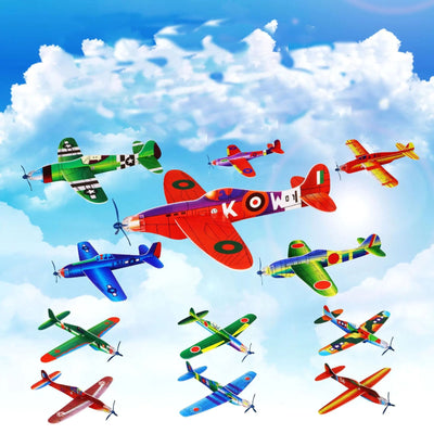 Hot Sale 10Pcsd Foam Outdoor Hand Aircraft Aviation Model Thrown Glider - Slobuy