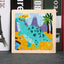 Hot Sale 11X11CM Kids Wooden Puzzle Baby Cartoon Animal Traffic Tangram Wood Puzzle Educational Jigsaw Toys For Children Gifts - Slobuy