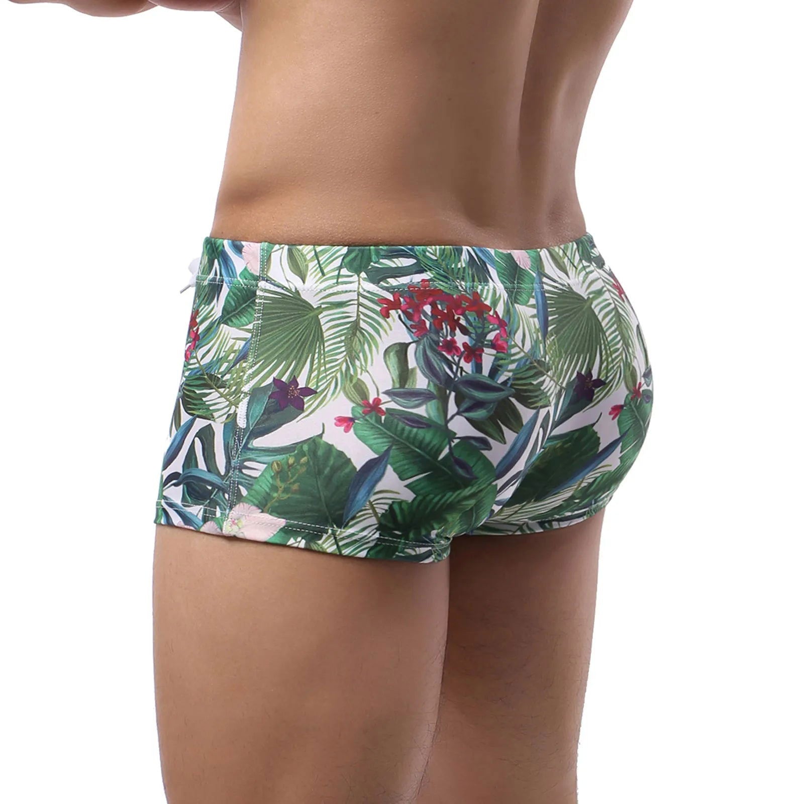 Hot Sell Swimwear Men Swim Boxers Low Waist Sexy Swimsuit Swimming Trunks Shorts Sunga hombre Bathing Suit - Slobuy