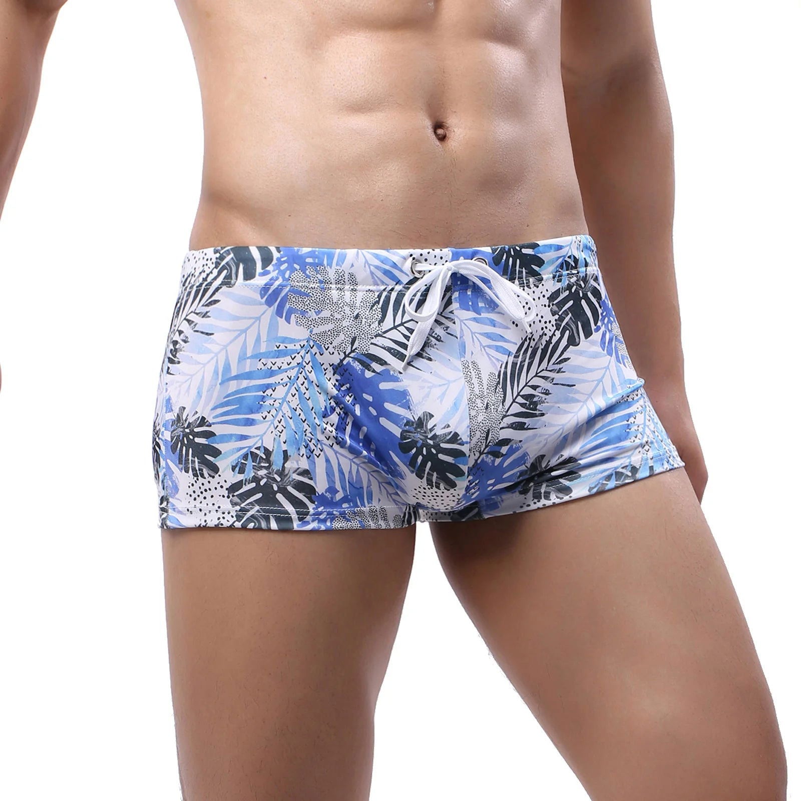Hot Sell Swimwear Men Swim Boxers Low Waist Sexy Swimsuit Swimming Trunks Shorts Sunga hombre Bathing Suit - Slobuy