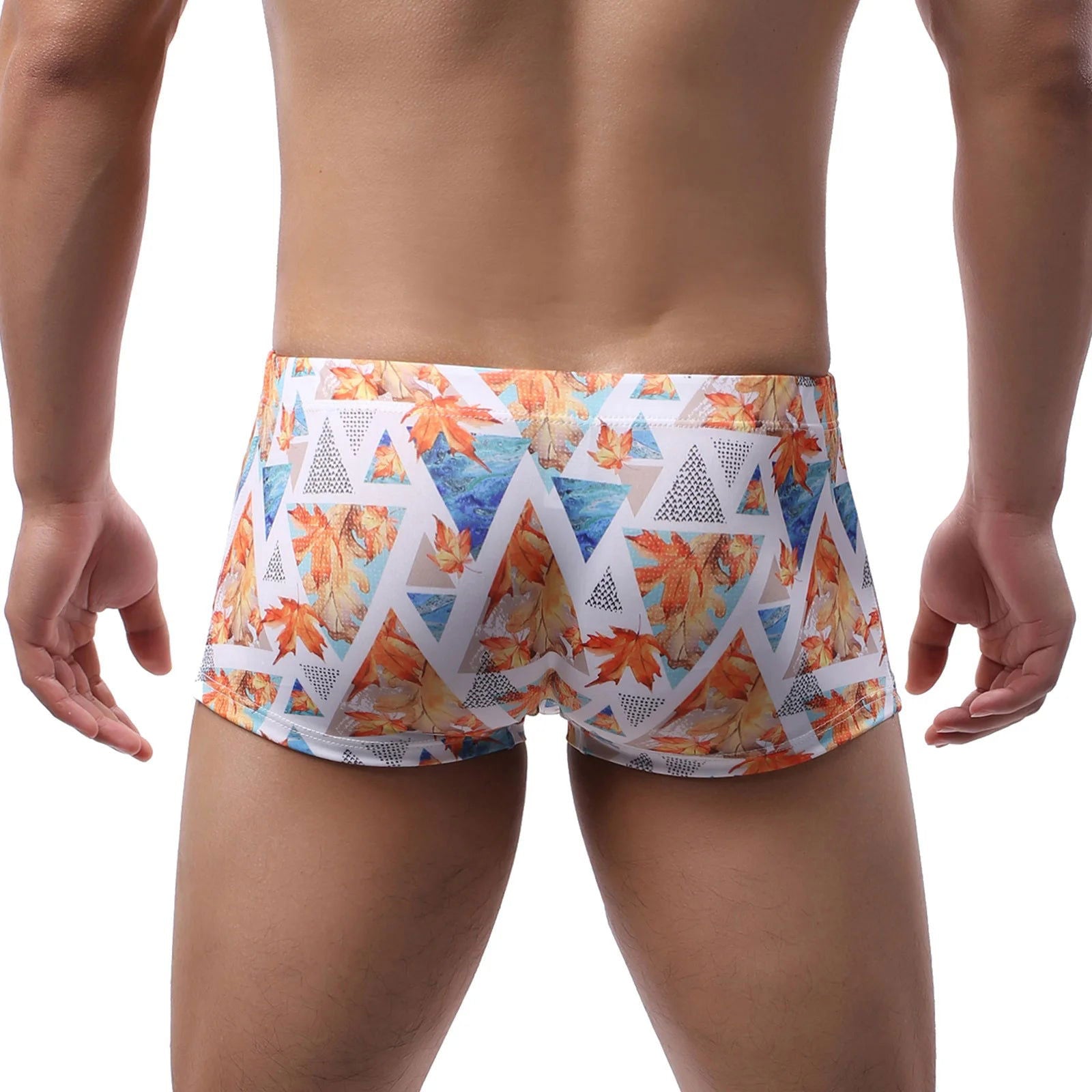 Hot Sell Swimwear Men Swim Boxers Low Waist Sexy Swimsuit Swimming Trunks Shorts Sunga hombre Bathing Suit - Slobuy