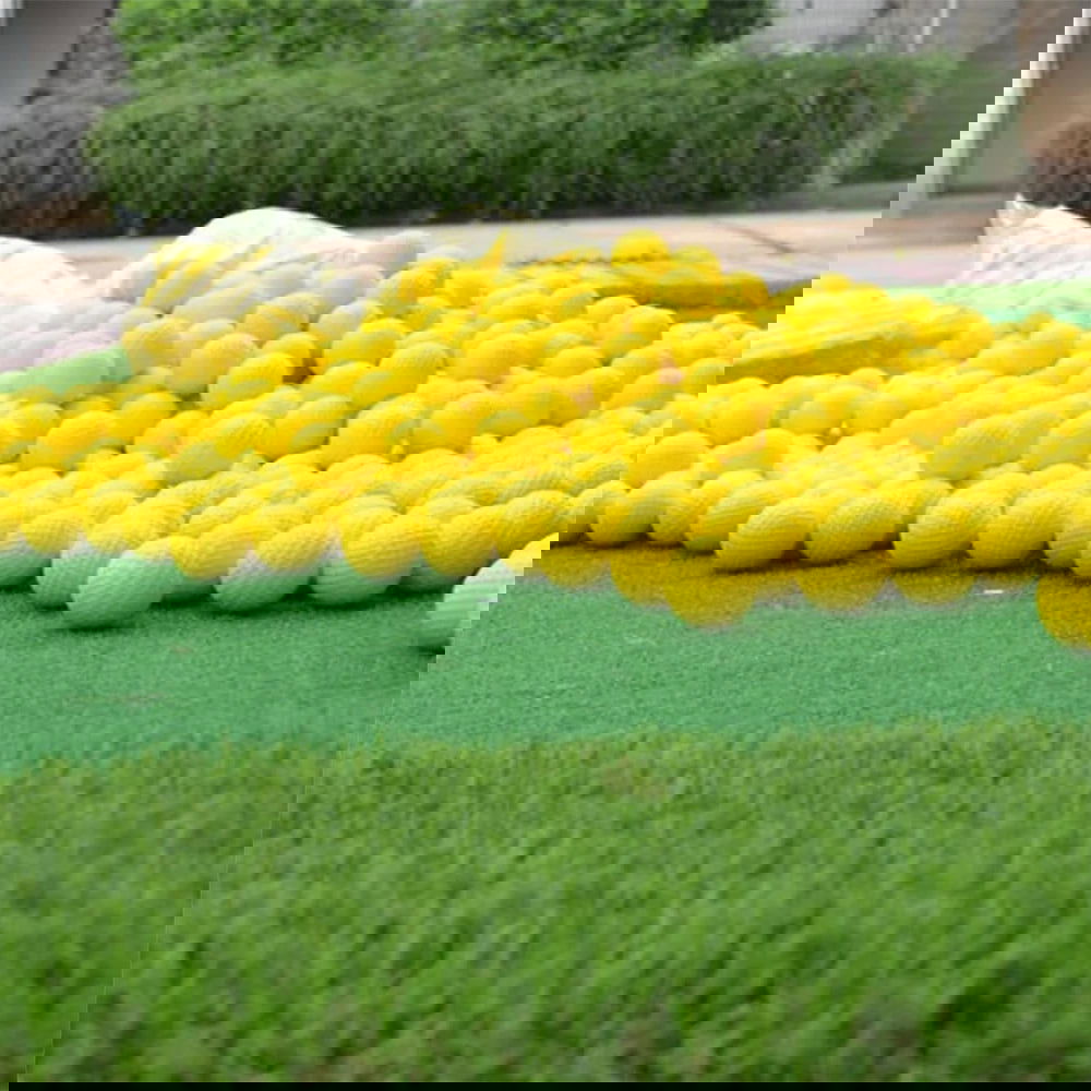 Hot Selling 20 Pcs PU Foam Golf Balls Yellow Sponge Elastic Indoor Outdoor Practice Training - Slobuy