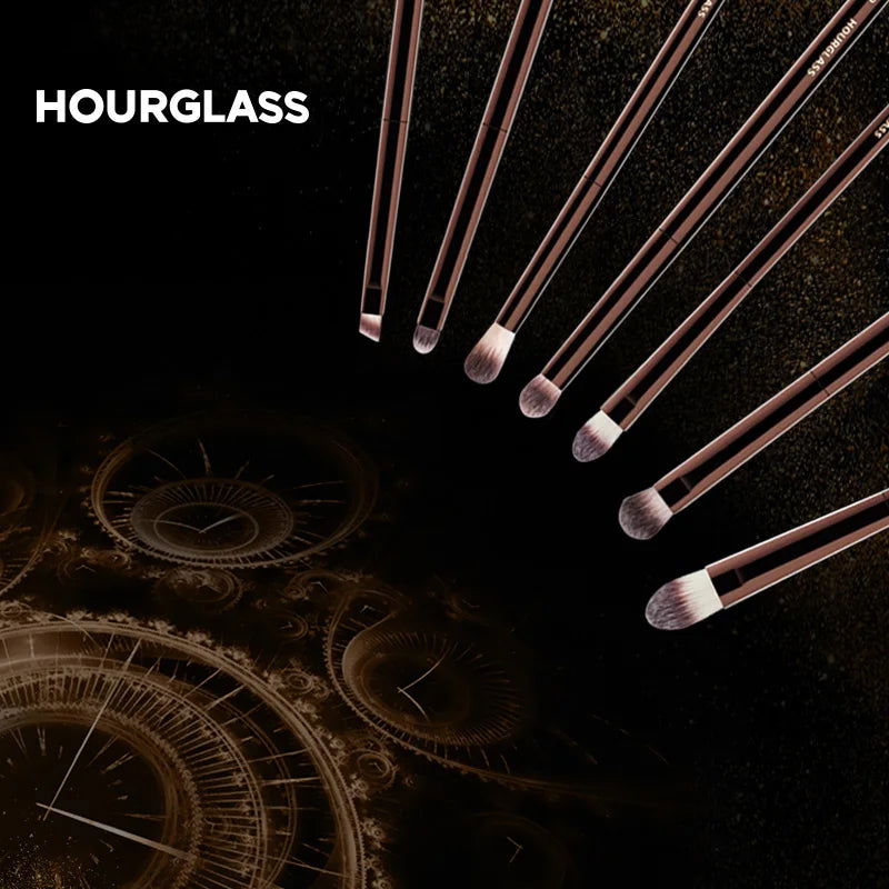 Hourglass Makeup Brushes Powder Foundation Concealer Blusher Bronzer Eye Shadow Eyebrow Eyeliner Sculpting Brush - Slobuy