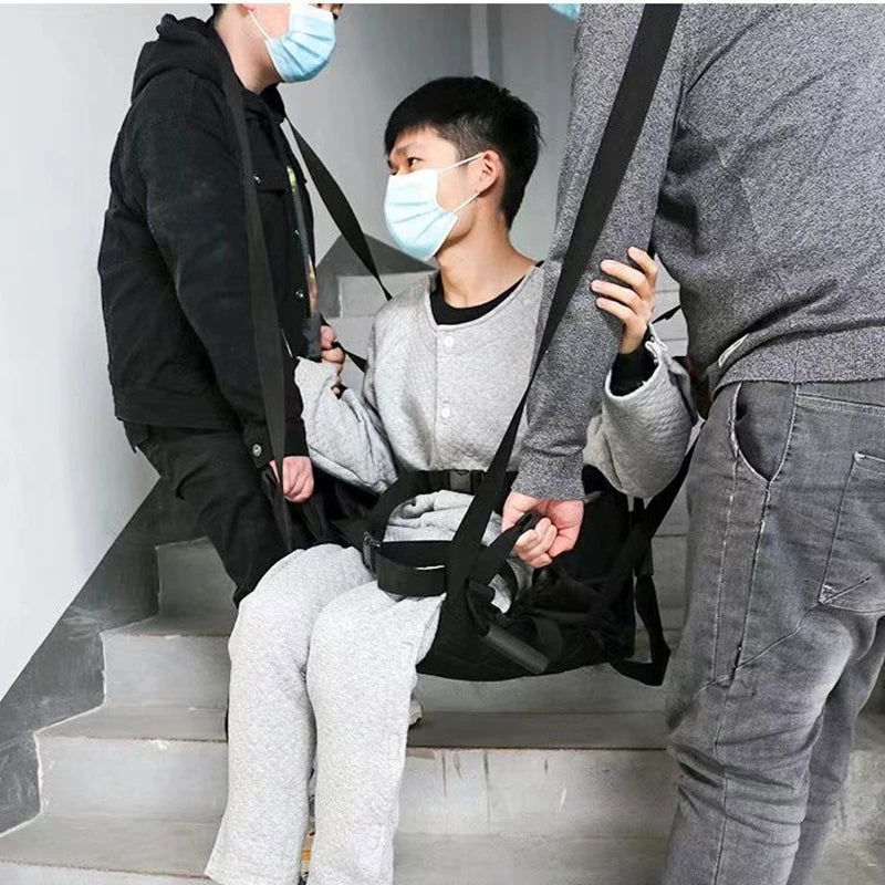 Household Elderly Transfer Sling Belt Disabled Seat Pad Wheelchair Cushion Transport Shifting Belt Sheet Home Care Nursing Belt - Slobuy