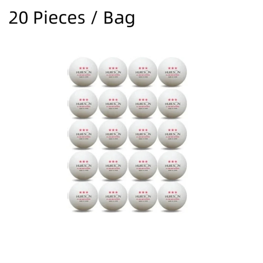 Huieson ABS New Material Table Tennis Balls 3 Star Ping Pong Balls for Match And Training - Slobuy