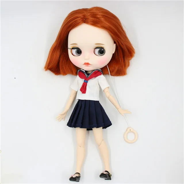 ICY DBS Blyth Doll 1/6 bjd joint body doll combination including dress shoes on sale 30cm anime toy - Slobuy