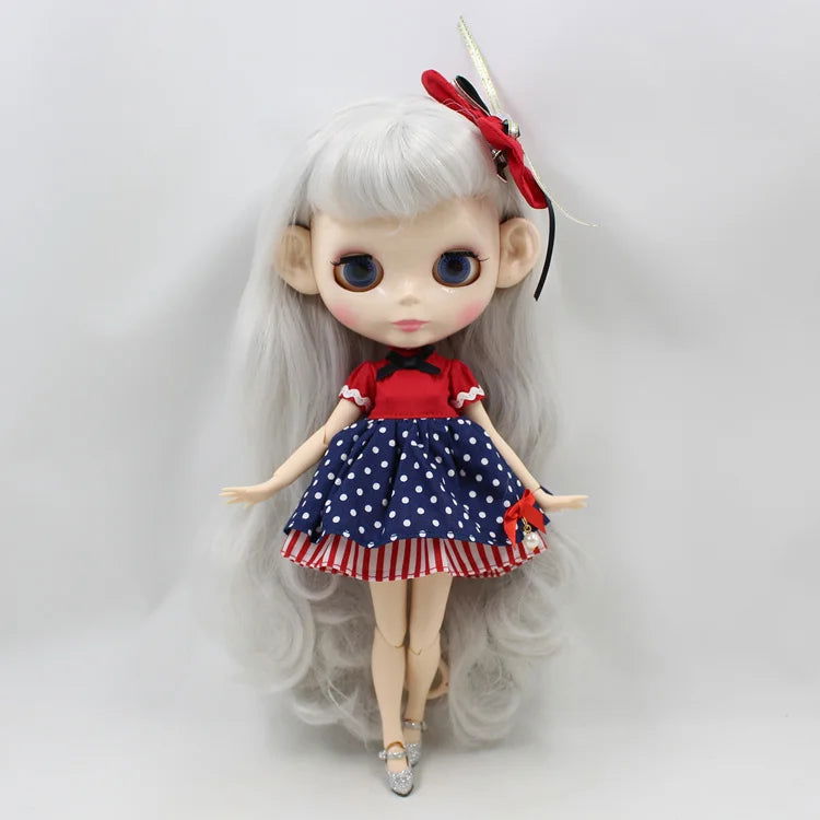 ICY DBS Blyth Doll 1/6 bjd joint body doll combination including dress shoes on sale 30cm anime toy - Slobuy