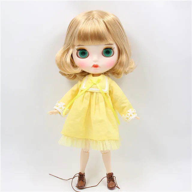 ICY DBS Blyth Doll 1/6 bjd joint body doll combination including dress shoes on sale 30cm anime toy - Slobuy