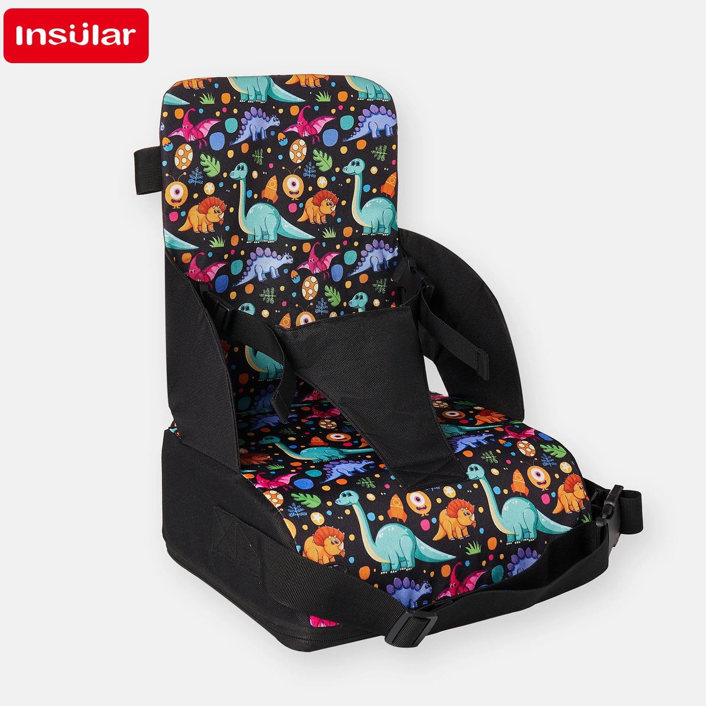 INSULAR Portable Folding Children's Seat Height Cushion Baby Dining Chair Height Cushion Children's Products - Slobuy