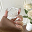 INS Cute Rabbit Mirror Phone Griptok Grip Tok Holder Ring Gift For iPhone Accessories Korean Lovely Foldable Phone Stand Holder - Slobuy