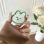 INS Cute Rabbit Mirror Phone Griptok Grip Tok Holder Ring Gift For iPhone Accessories Korean Lovely Foldable Phone Stand Holder - Slobuy