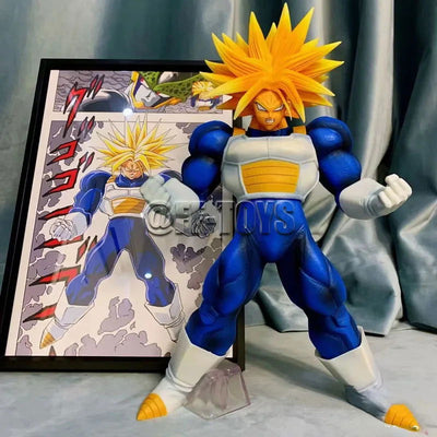 In Stock 25cm Anime Dragon Ball Z Super Trunks Action Figure PVC Super Saiyan Gotenk Figures Collection Model Toy For kids Gifts - Slobuy