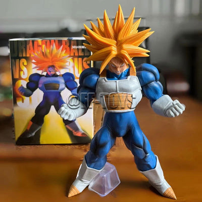 In Stock 25cm Anime Dragon Ball Z Super Trunks Action Figure PVC Super Saiyan Gotenk Figures Collection Model Toy For kids Gifts - Slobuy