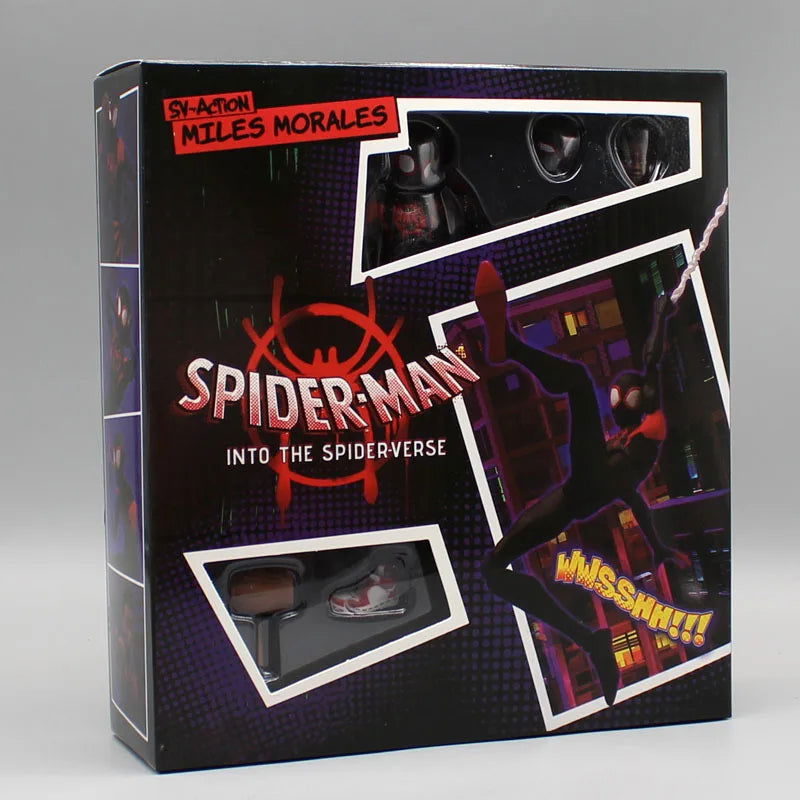 In Stock Marvel Legends Sentinel Spiderman Action Figure Spider-verse Miles Sv Shf Morales Peni Parker Anime Figures Statue Toys - Slobuy