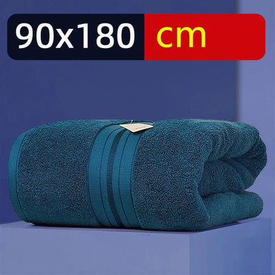 Increase thickening bath towel household Egyptian cotton towel absorbent male and female couple soft towel bathroom gray - Slobuy