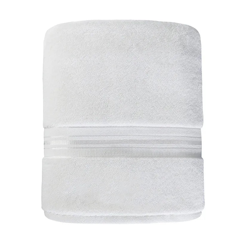 Increase thickening bath towel household Egyptian cotton towel absorbent male and female couple soft towel bathroom gray - Slobuy