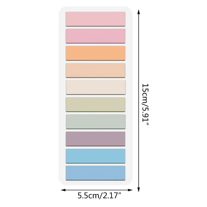 Index Memo Pad Posted It Sticky Note Paper Sticker Bookmarks School Supplies Memo Notepad Notebook School Office Accessories - Slobuy