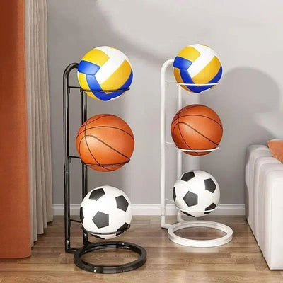 Indoor Children Basketball Storage Rack Home Put Ball Football Storage Basket Placed Rack Kindergarten Volleyball Stand Holder - Slobuy