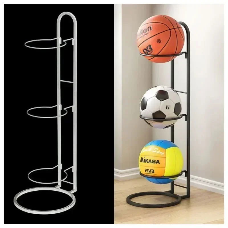 Indoor Children Basketball Storage Rack Home Put Ball Football Storage Basket Placed Rack Kindergarten Volleyball Stand Holder - Slobuy
