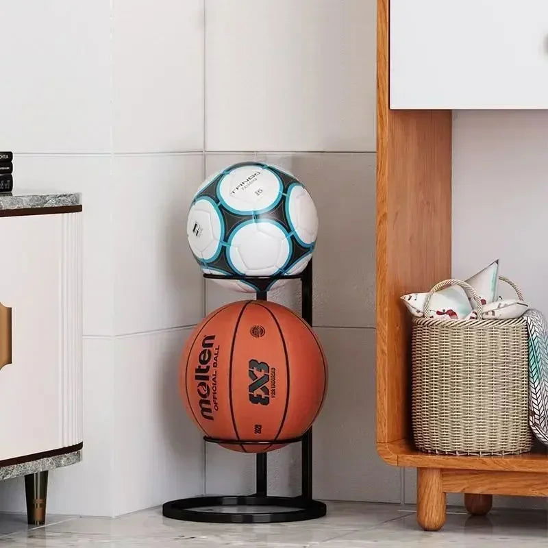 Indoor Children Basketball Storage Rack Home Put Ball Football Storage Basket Placed Rack Kindergarten Volleyball Stand Holder - Slobuy