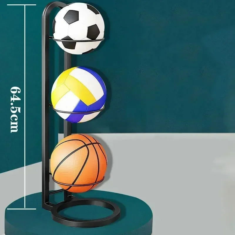 Indoor Children Basketball Storage Rack Home Put Ball Football Storage Basket Placed Rack Kindergarten Volleyball Stand Holder - Slobuy