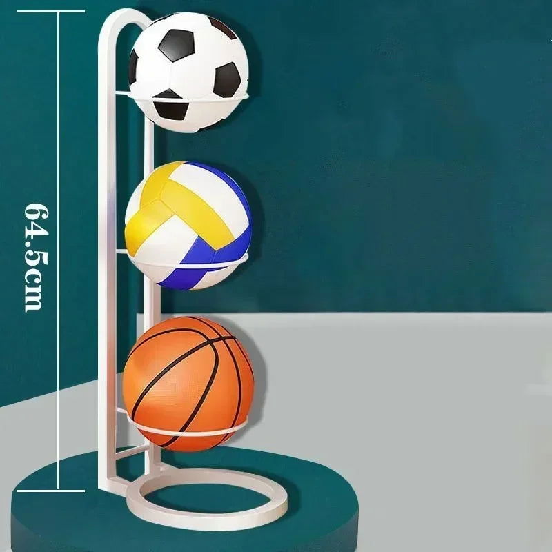 Indoor Children Basketball Storage Rack Home Put Ball Football Storage Basket Placed Rack Kindergarten Volleyball Stand Holder - Slobuy