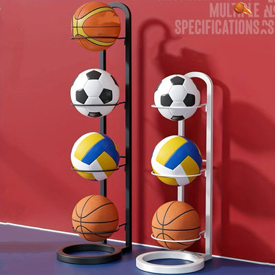 Indoor Children Basketball Storage Rack Put Ball Football Storage Basket Placed Rack Kindergarten Volleyball Stand Holder Space - Slobuy