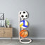 Indoor Children Basketball Storage Rack Put Ball Football Storage Basket Placed Rack Kindergarten Volleyball Stand Holder Space - Slobuy