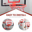 Indoor Children Safety Funny Game Kids Mini Home Exercise Basketball Hoop Set Wall Frame Stand Lifting Basket Hanging Backboard - Slobuy