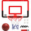 Indoor Children Safety Funny Game Kids Mini Home Exercise Basketball Hoop Set Wall Frame Stand Lifting Basket Hanging Backboard - Slobuy