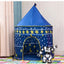 Infant Toddler Folding Tents Portable Castle Kids Pink Blue Play House Camping Toys Birthday Christmas Outdoor Gifts Room Decor - Slobuy