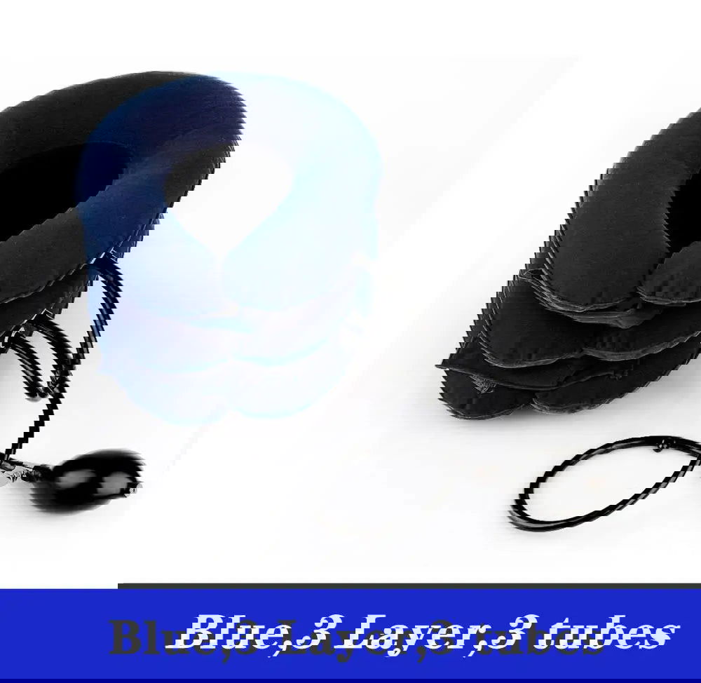 Inflatable Neck Stretcher Neck Ontlaster Air Cervical Traction Pillow Medical Equipment Orthopedic Collar Pain Relief Tractor - Slobuy