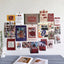 Ins Nordic Retro Wall Decorative Photo Card Stickers Bedroom Art Postcard Decoration DIY Wall Card Stickers Photography Props - Slobuy