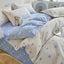 Ins Style Duvet Cover Set with Flat Sheet Pillowcases Cute Orange Cherry Crow Printed Single Double Queen Size Girls Bedding Kit - Slobuy