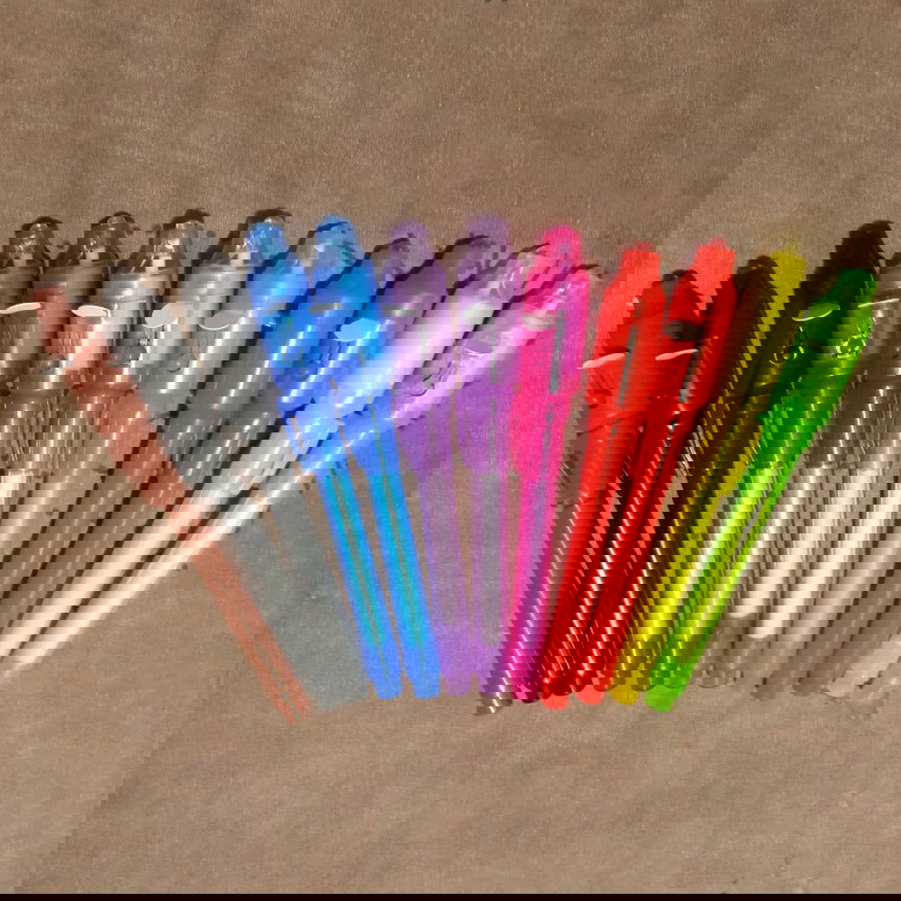 Invisible Ink Pen 12 PCS, Spy Pen with UV Light, Magic Marker for Secret Message,Treasure Box Prizes,Kids Party Favors,Toys Gift - Slobuy