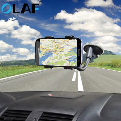 For Samsung/Iphone Universal Suction Cup Sucker Car Windshield Mount Phone Holder,Dashboard Stand Glass Sticky Bracket Stents - Slobuy