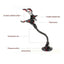 For Samsung/Iphone Universal Suction Cup Sucker Car Windshield Mount Phone Holder,Dashboard Stand Glass Sticky Bracket Stents - Slobuy
