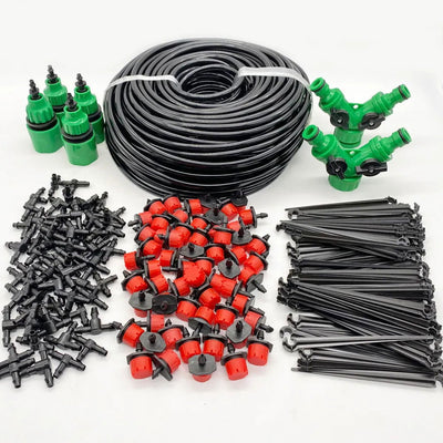 Irrigation System Garden Tools Drip Watering Kits Automatic Watering Hose With Adjustable Convenient Installtion Saveing Water - Slobuy