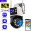 JOOAN 10MP 6MP PTZ Wifi Camera Outdoor Dual Lens Dual Screen IP Camera AI Tracking Security Protection CCTV Surveillance Camera - Slobuy