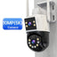 JOOAN 10MP 6MP PTZ Wifi Camera Outdoor Dual Lens Dual Screen IP Camera AI Tracking Security Protection CCTV Surveillance Camera - Slobuy